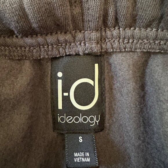 Ideology Mens Size S Solid Fleece Drawstring Shorts Charcoal Gray NWT - Picture 4 of 6